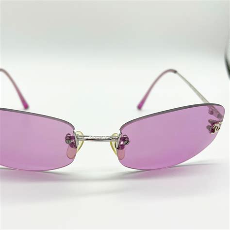 chanel sunglasses rimless